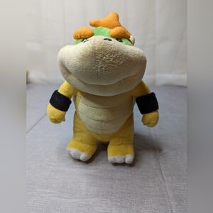 Super Mario Bowser Jr Baby Plush Stuffed Animal Toy Video Game No Tag Small 9"